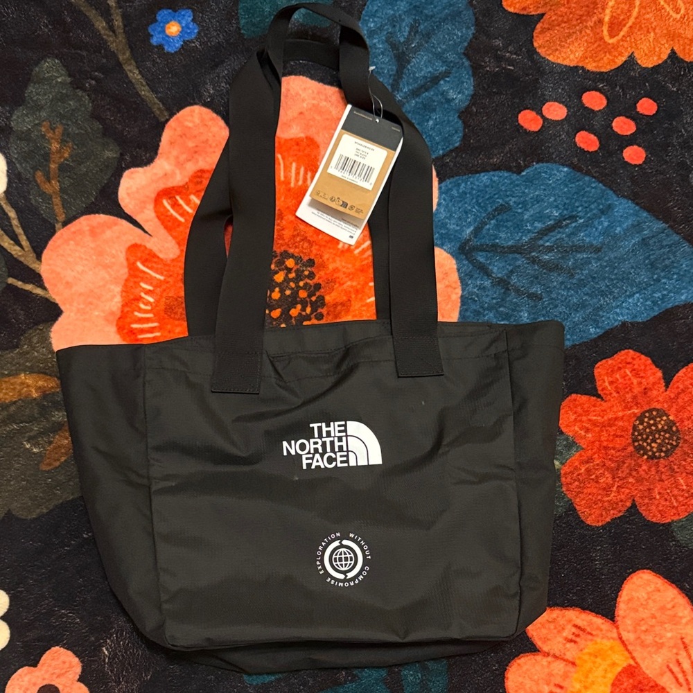The North Face Black Logo Tote
